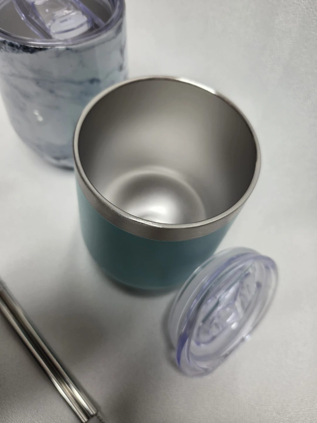 THILY Stainless Steel Tumbler Set of 2 - photo 3