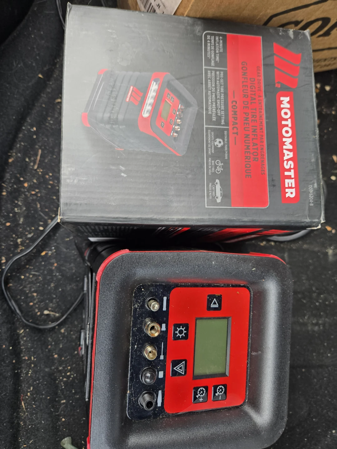 MotoMaster Compact Digital Tire Inflator - photo 2