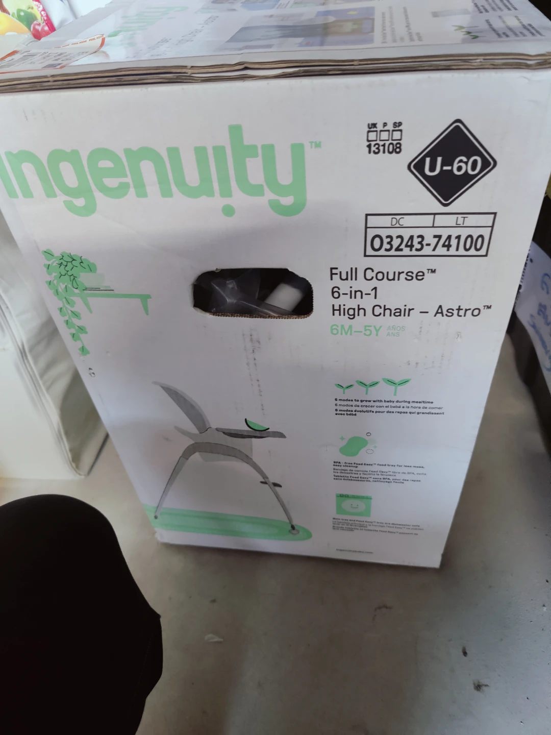 BNIB Ingenuity Full Course 6-in-1 High Chair - photo 3