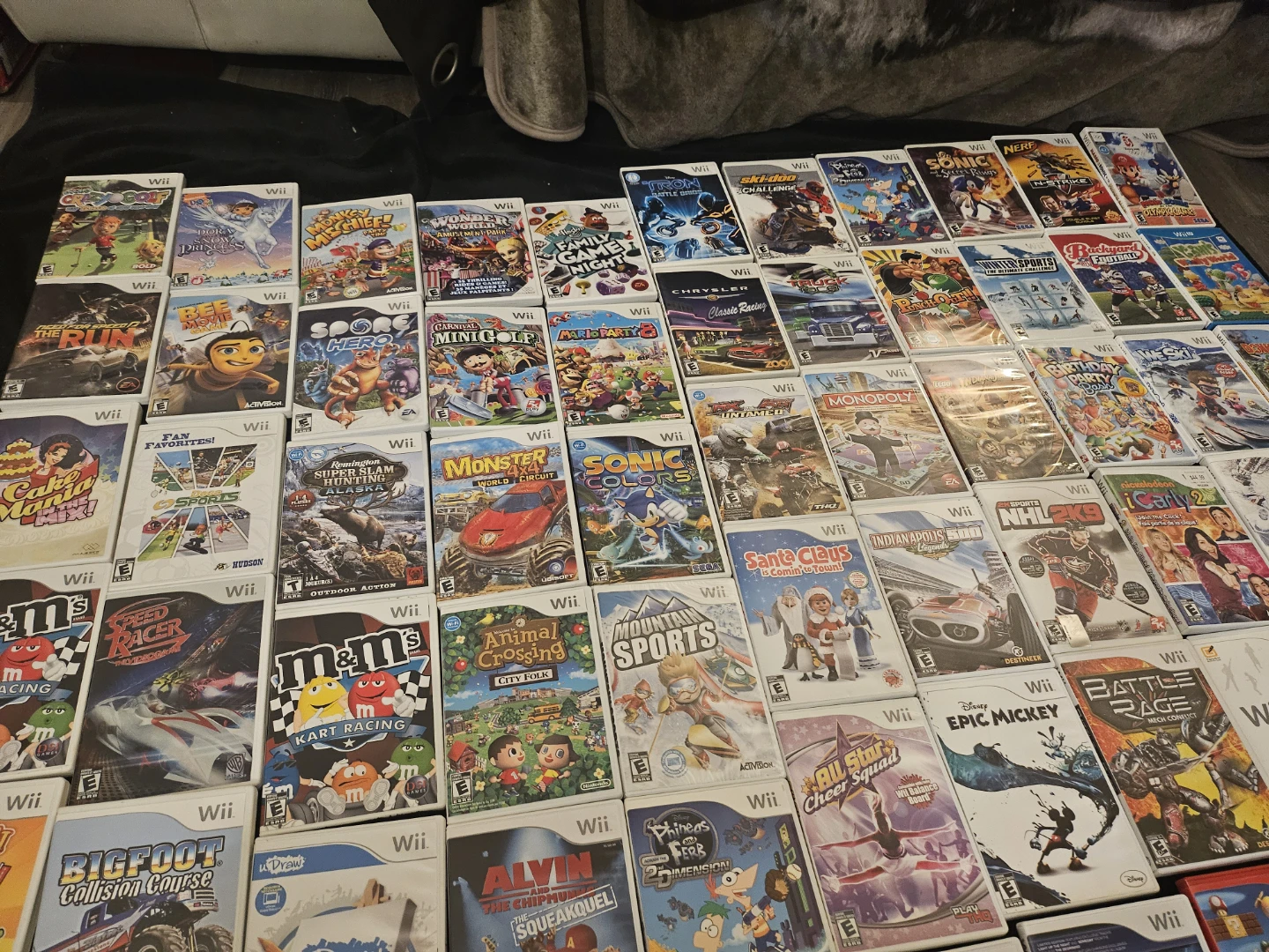 Nintendo Wii Console Bundle with 50+ Games - photo 2