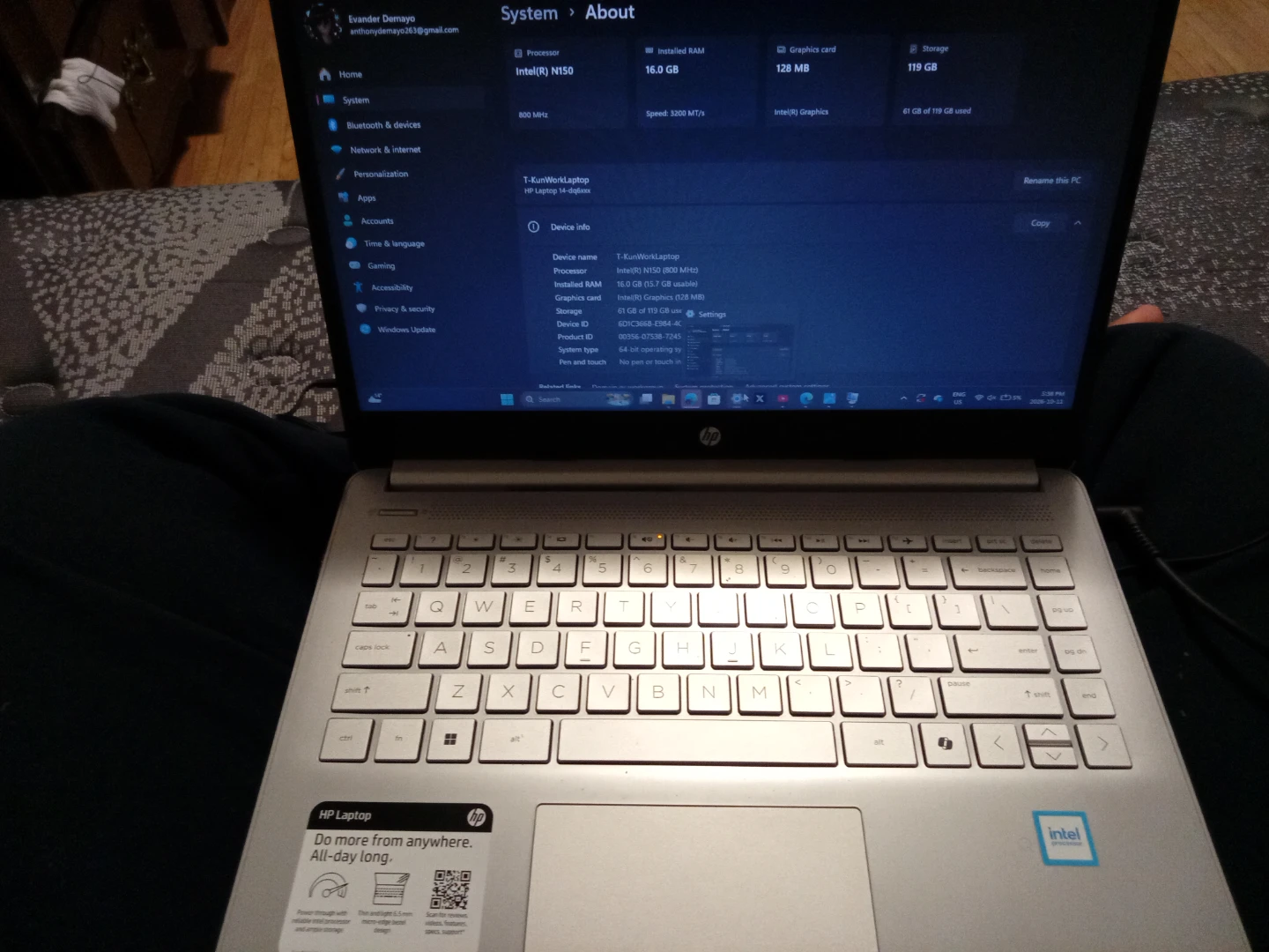 HP Laptop 14-dq6xxx