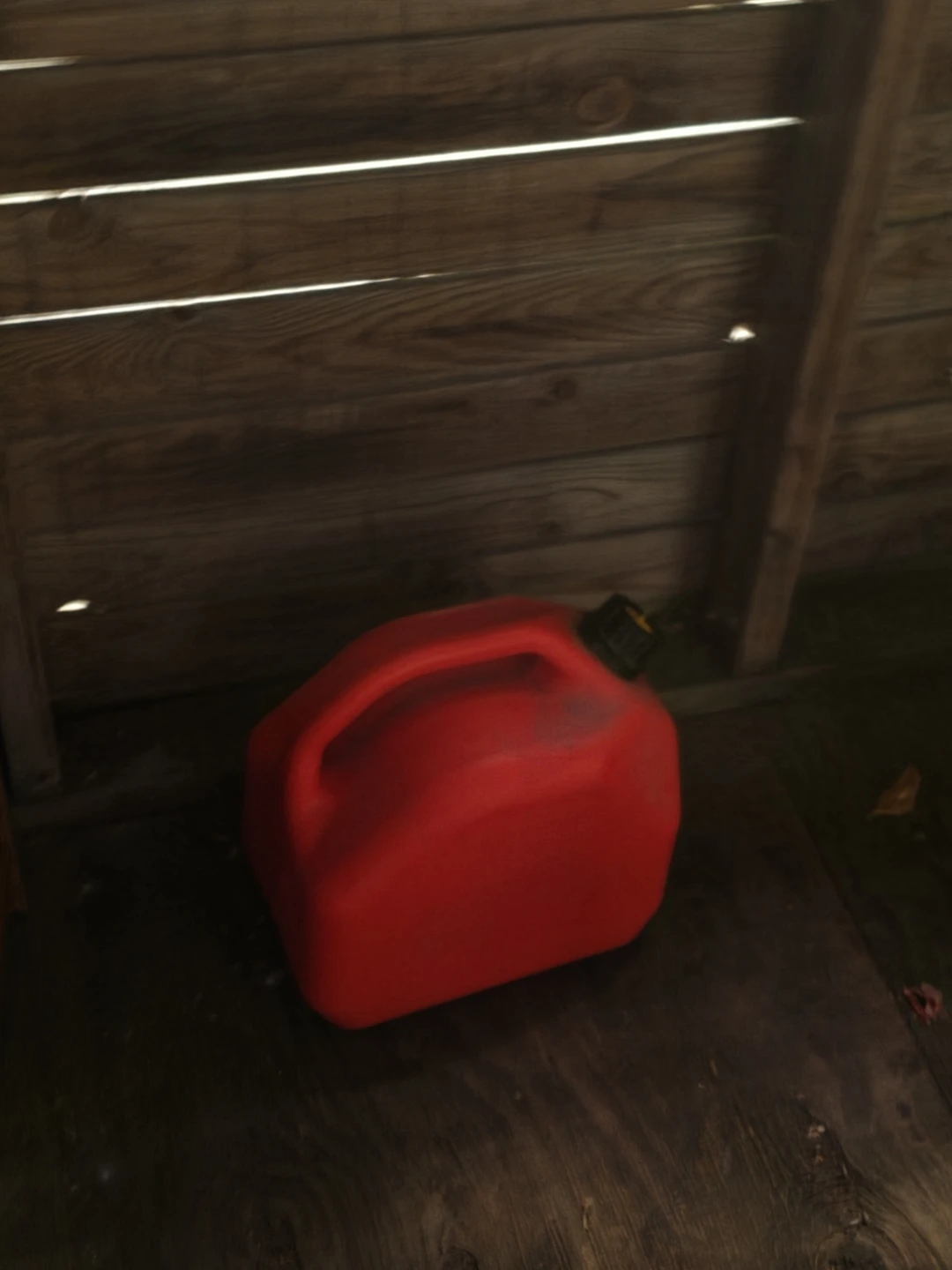 Gas can full of gas