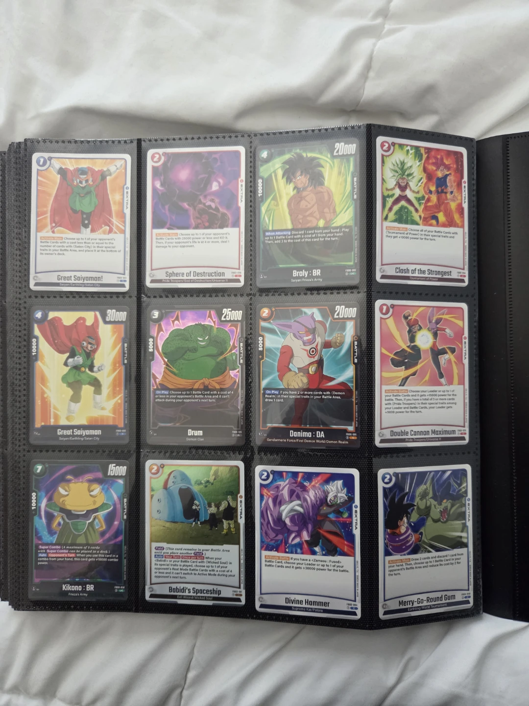 Dragon Ball Super and Hockey Trading Card Binder - photo 4