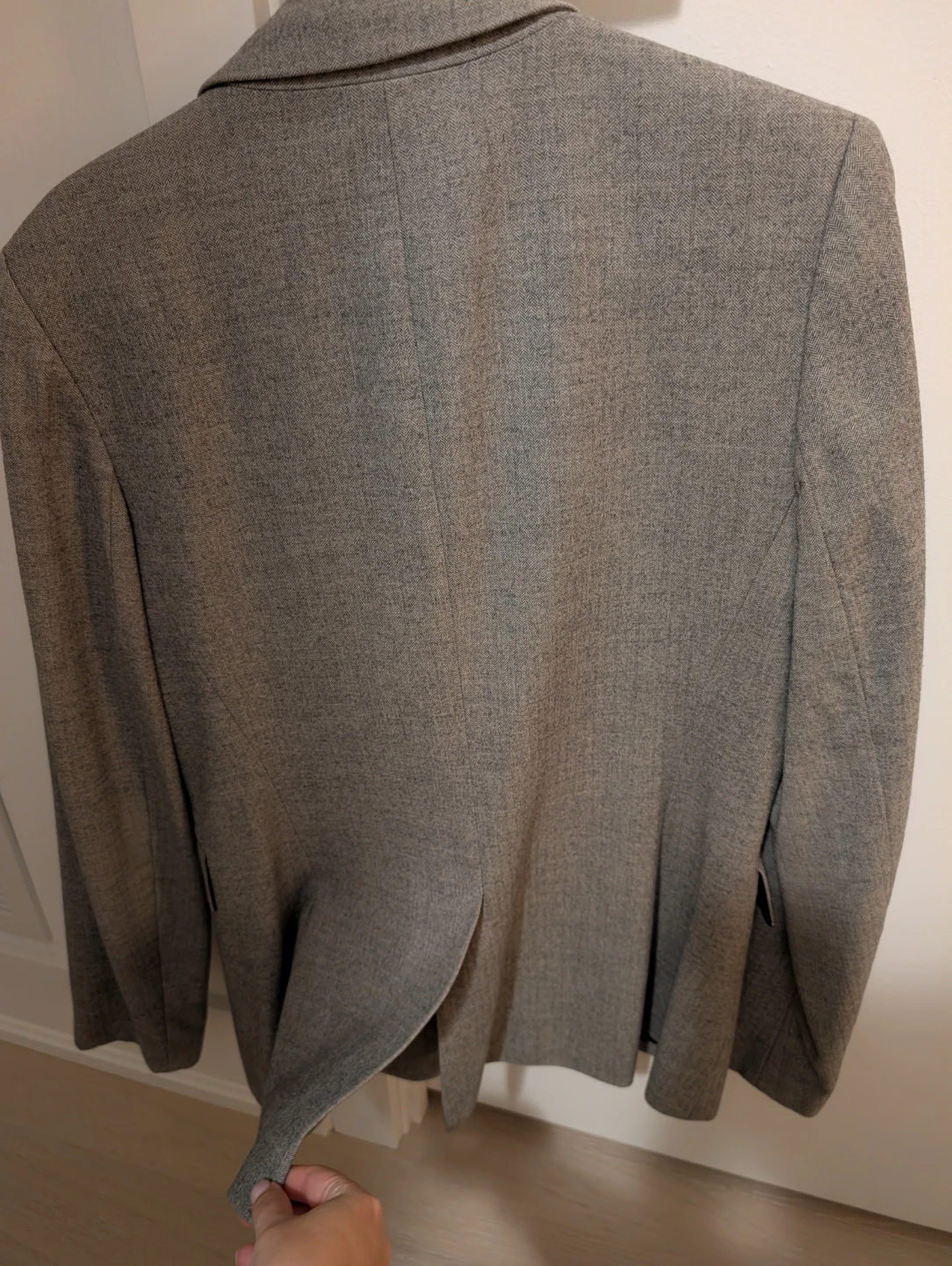 Wool Grey Blazer Size 8 - photo 4