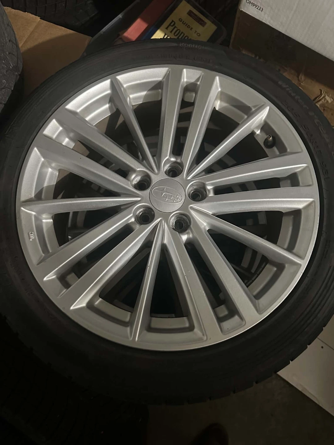 Subaru Winter Tires with Rims 205/50R17