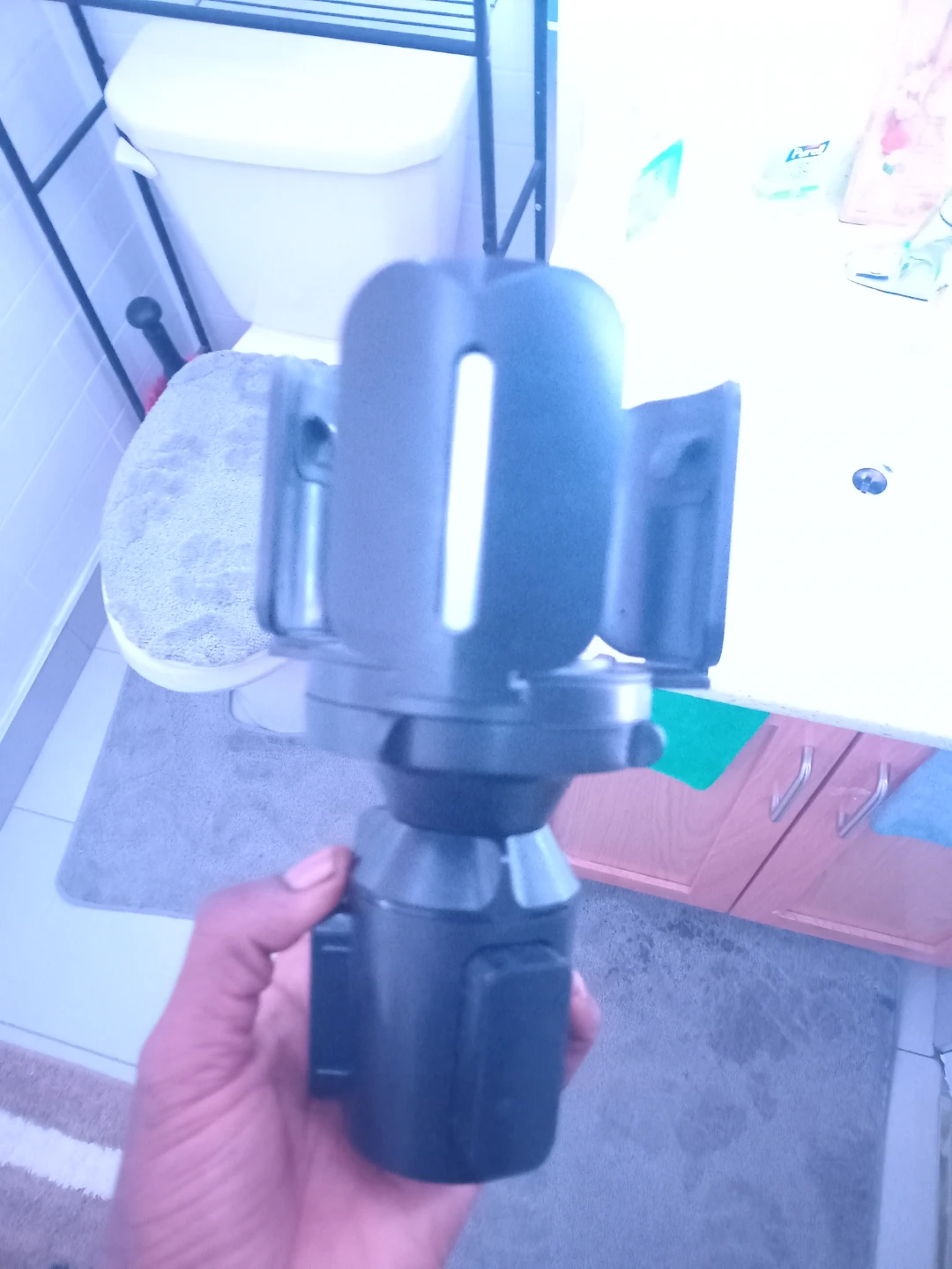 Car cup holder adapter