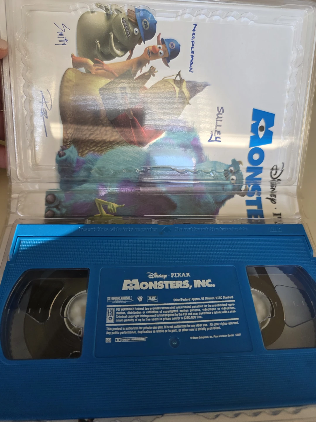 Disney Pixar Monsters, Inc. VHS - photo 2