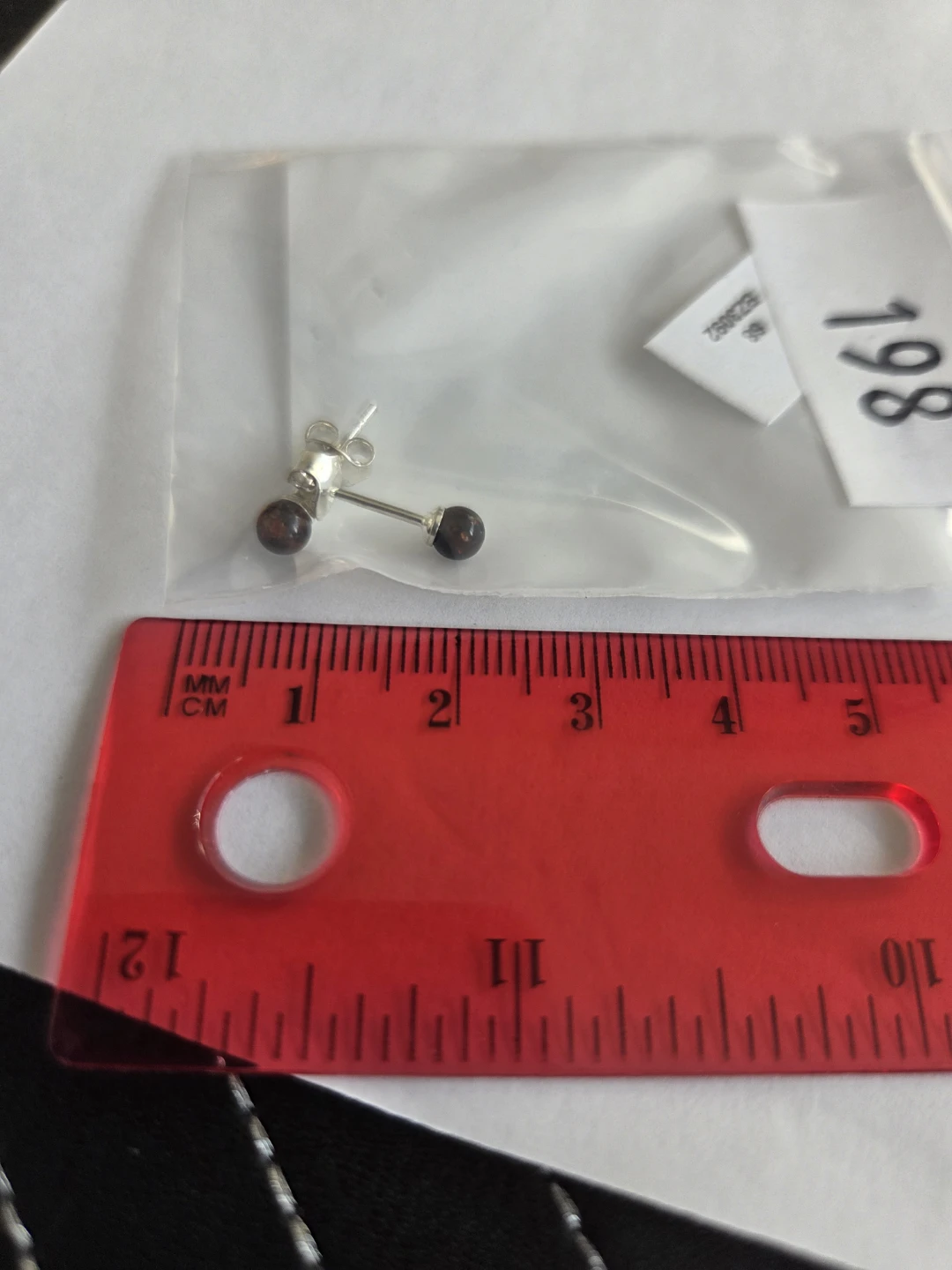 Amber Stud Earrings - photo 3