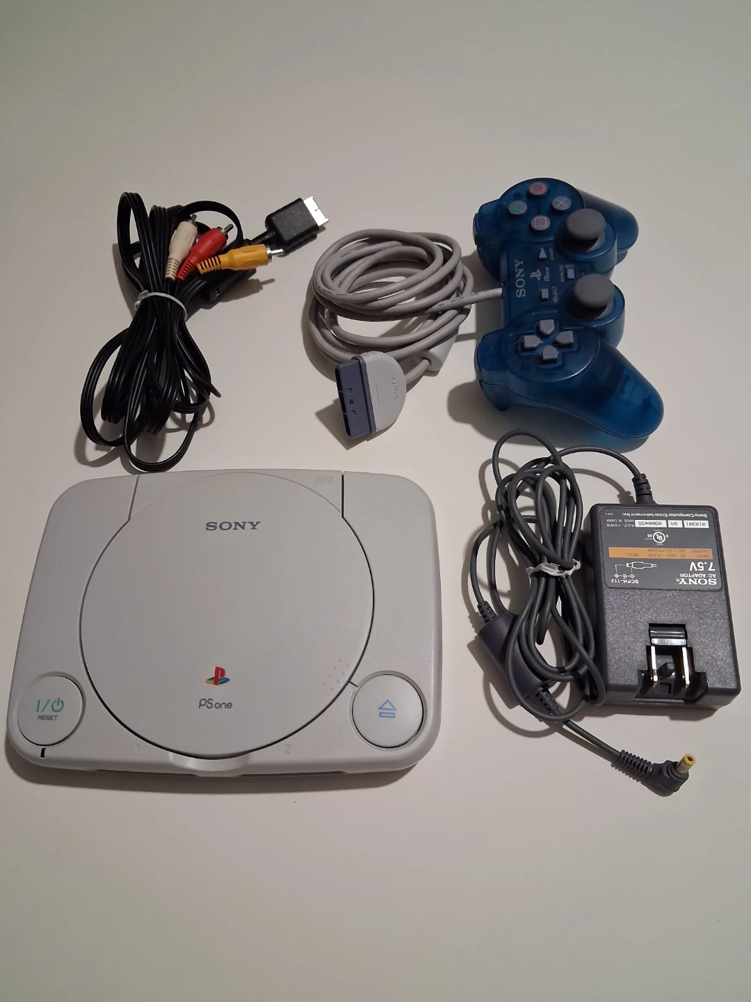 Used sony psone video game console