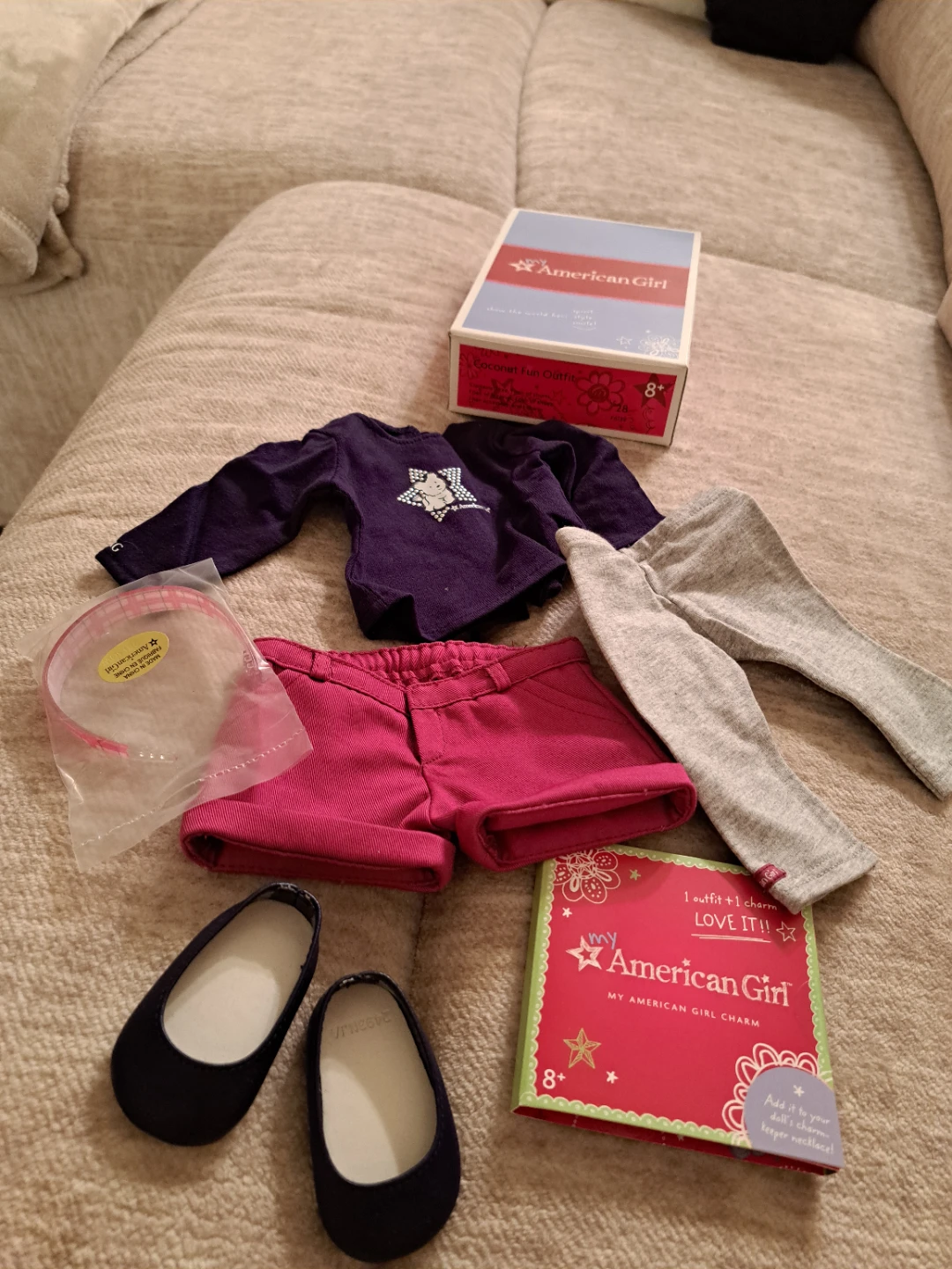 American Girl Coconut Fun Outfit