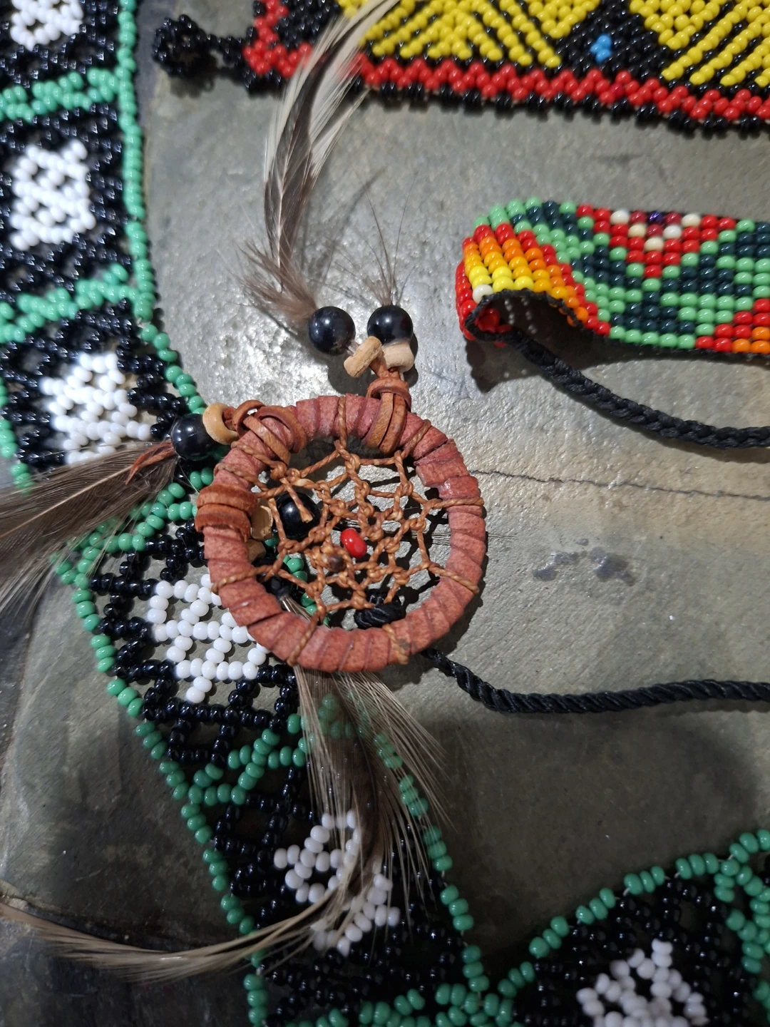 Handcrafted Seed Bead Jewelry Lot - photo 2