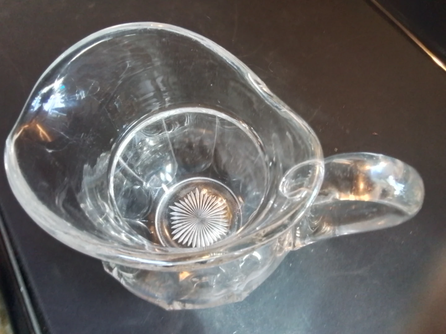 Vintage HEISEY Glass Colonial Puritan #341 Thick Crystal - photo 5