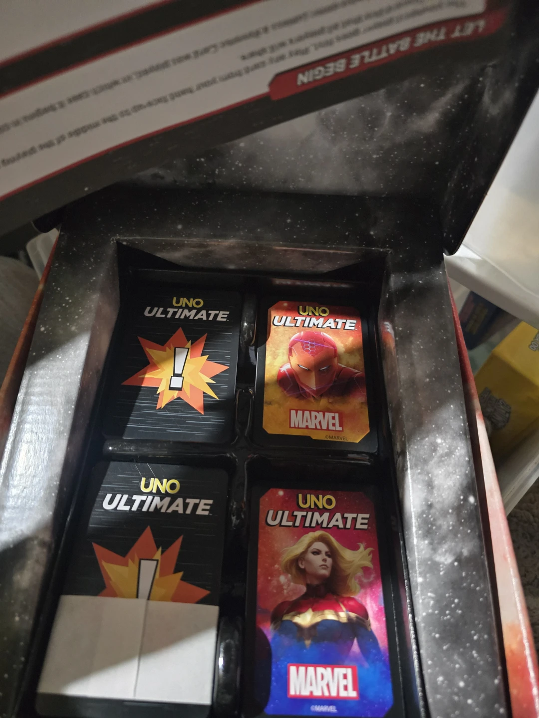 UNO Ultimate Marvel 1st Edition Card Game - photo 2