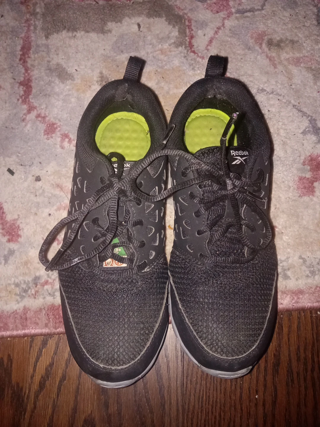 Reebok Black Work Sneakers