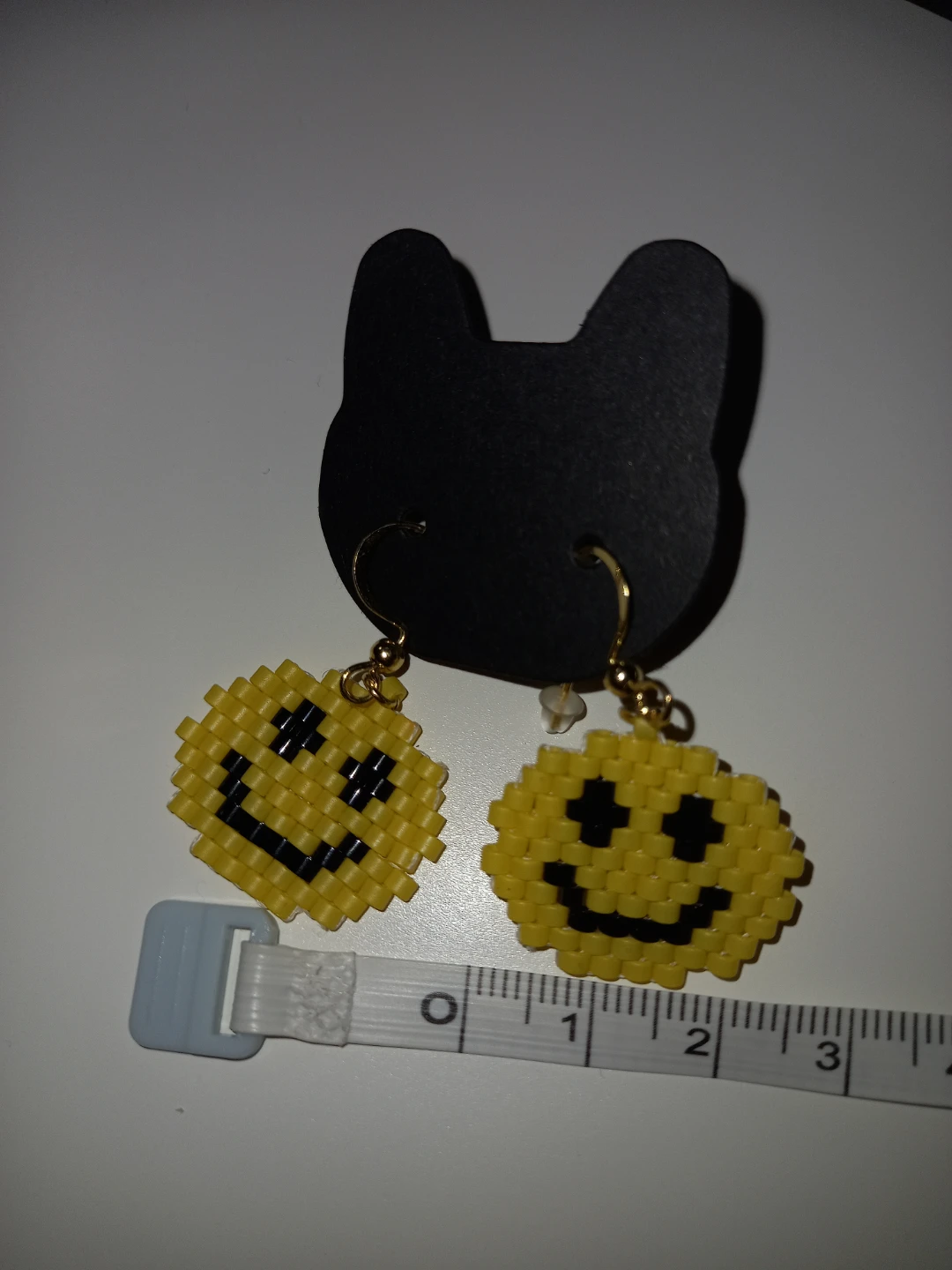 Smile 😃 beaded earrings - photo 5
