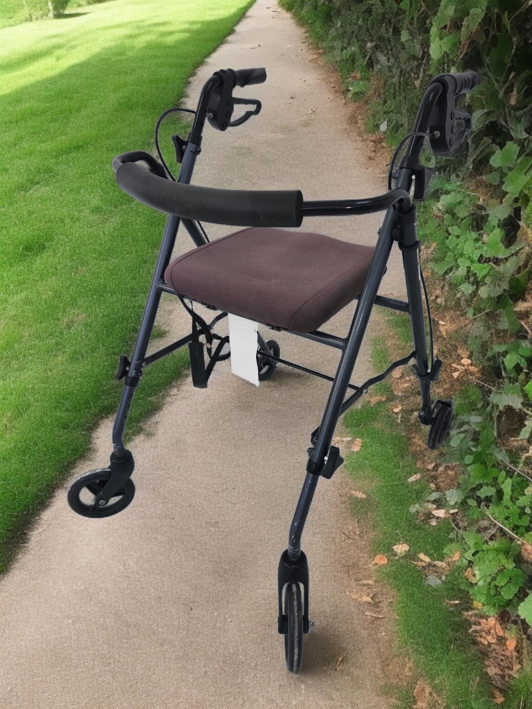 Walker Aluminum Rollator 6″ wheels - photo 4