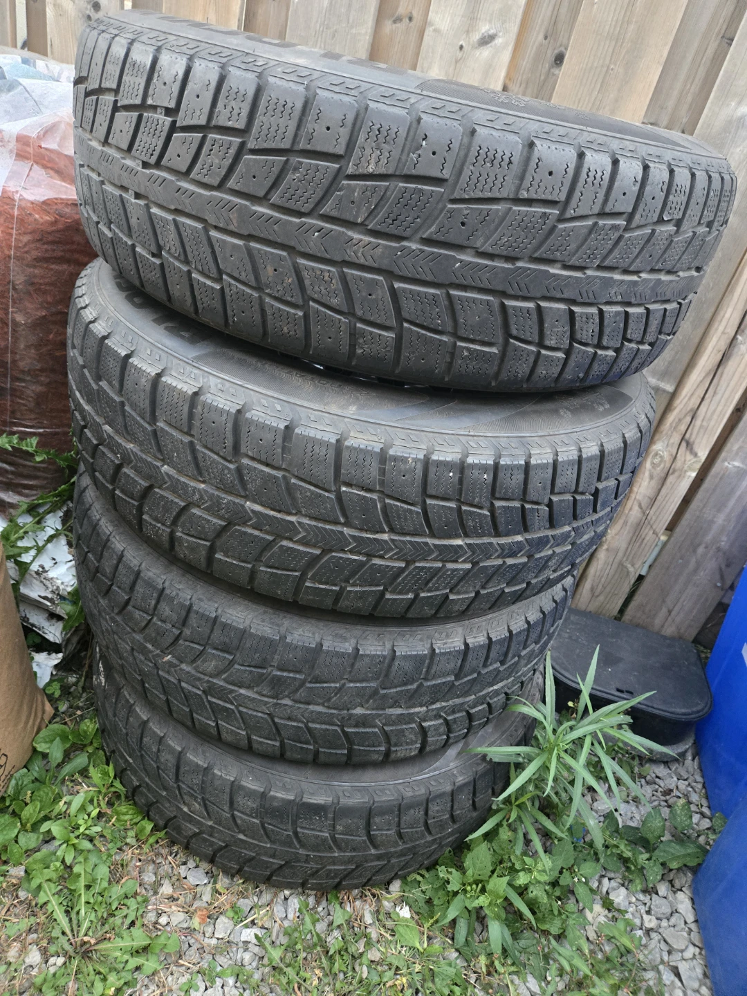 225/65R16 winter tires - Used