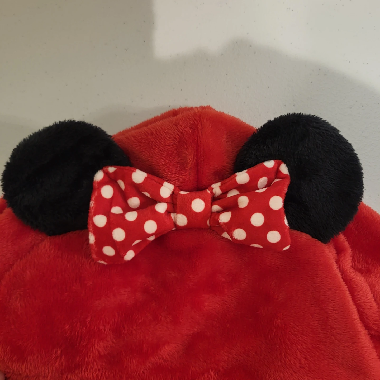 Disney Minnie Mouse Girls Sleep Robe - Red - photo 2