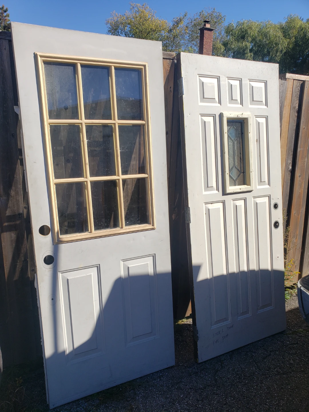 Exterior metal Doors
