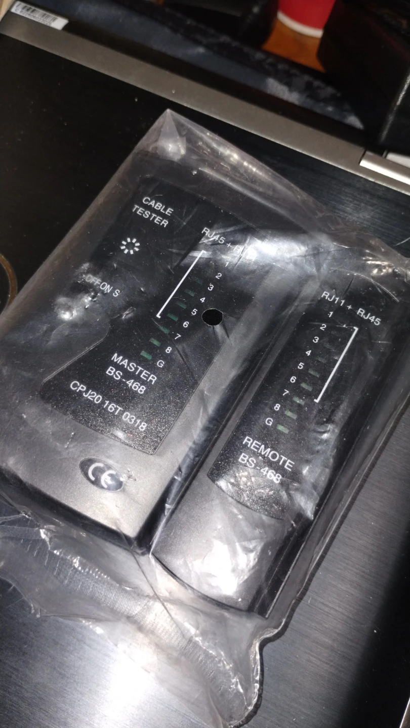 BS-468 RJ45 RJ11 Cable Tester