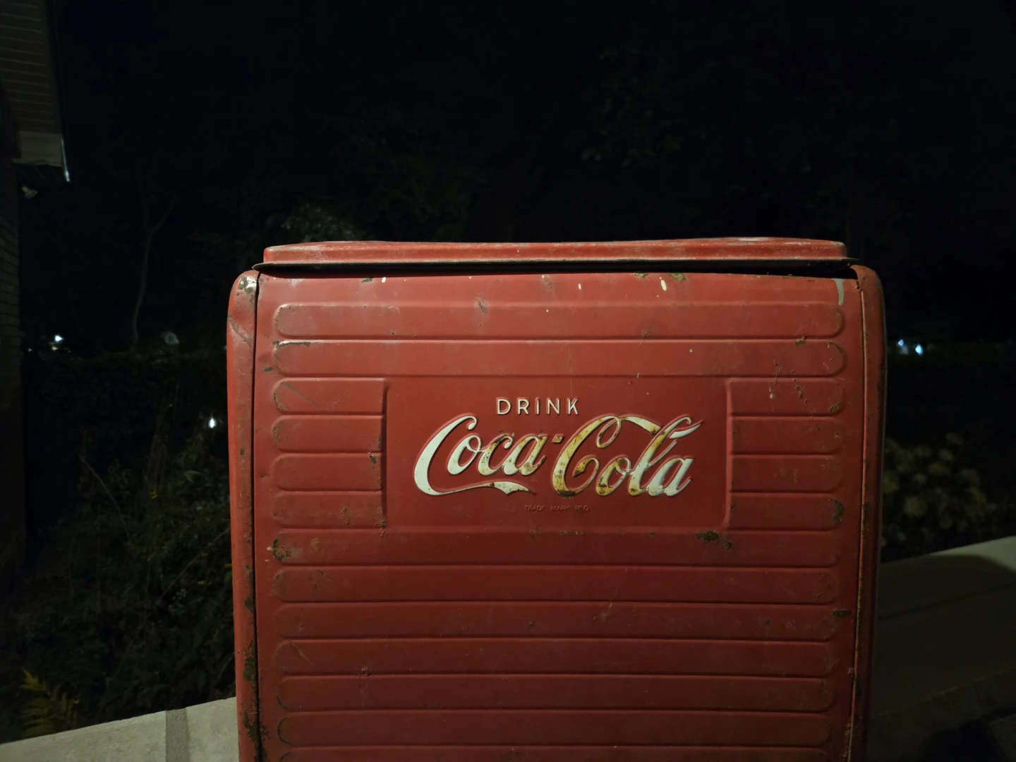 Vintage Coca-Cola Metal Cooler