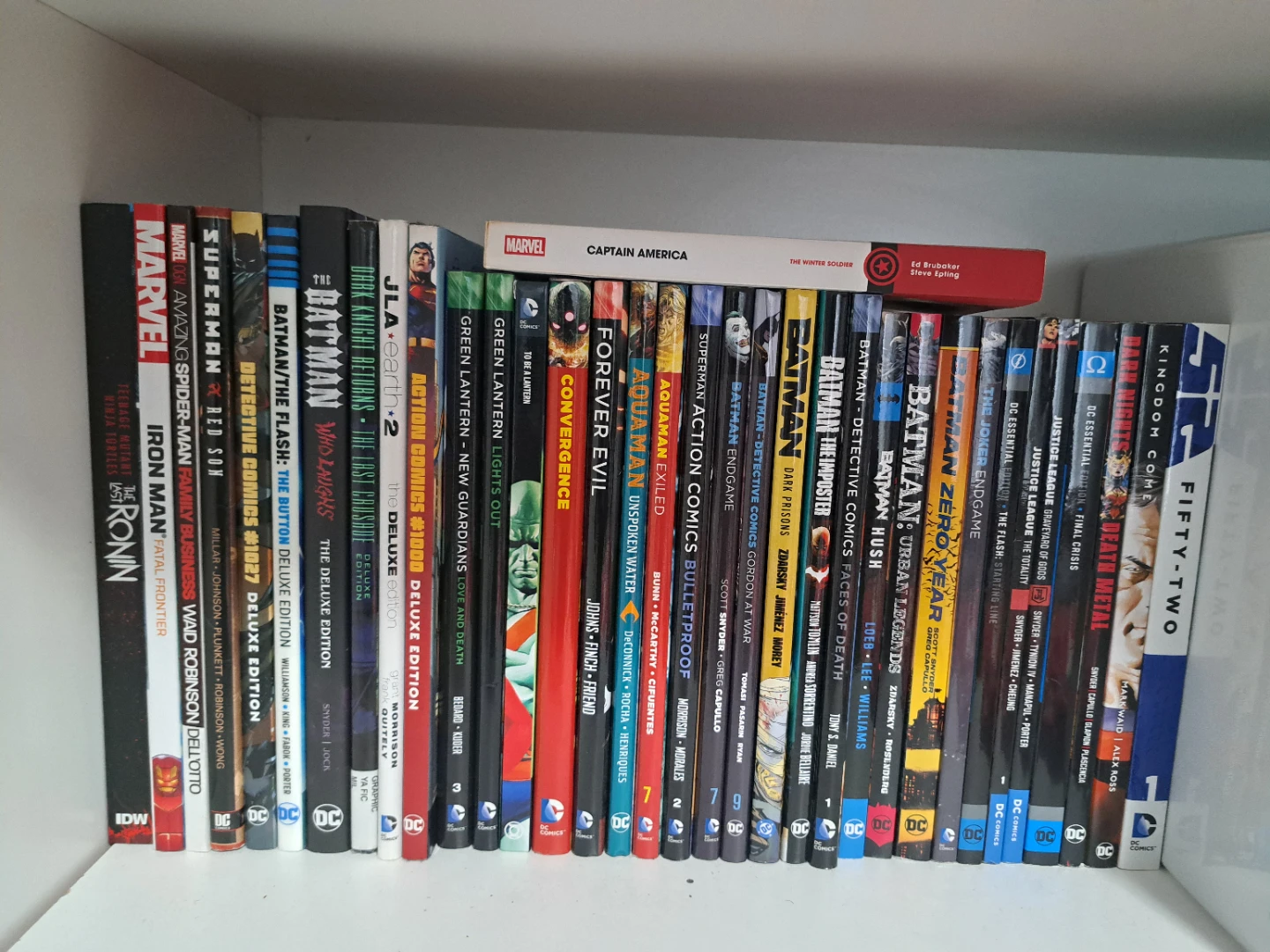 Large Collection of DC and Marvel Graphic Novels
