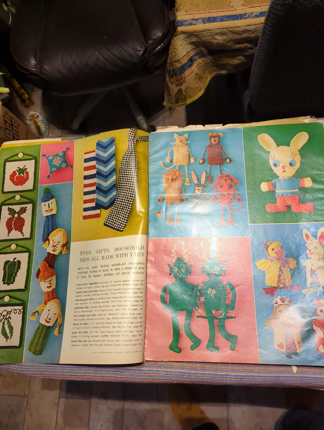 2 Vintage McCall's Needlework & Crafts Magazines - photo 5