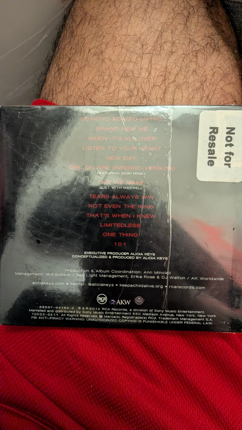 Alicia Keys Girl on Fire CD (Never Opened) - photo 2