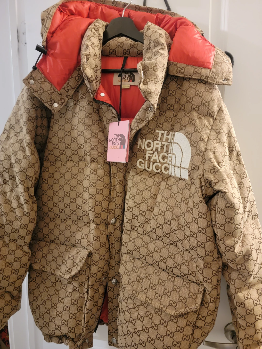 NEW Gucci x The North Face puffer jacket