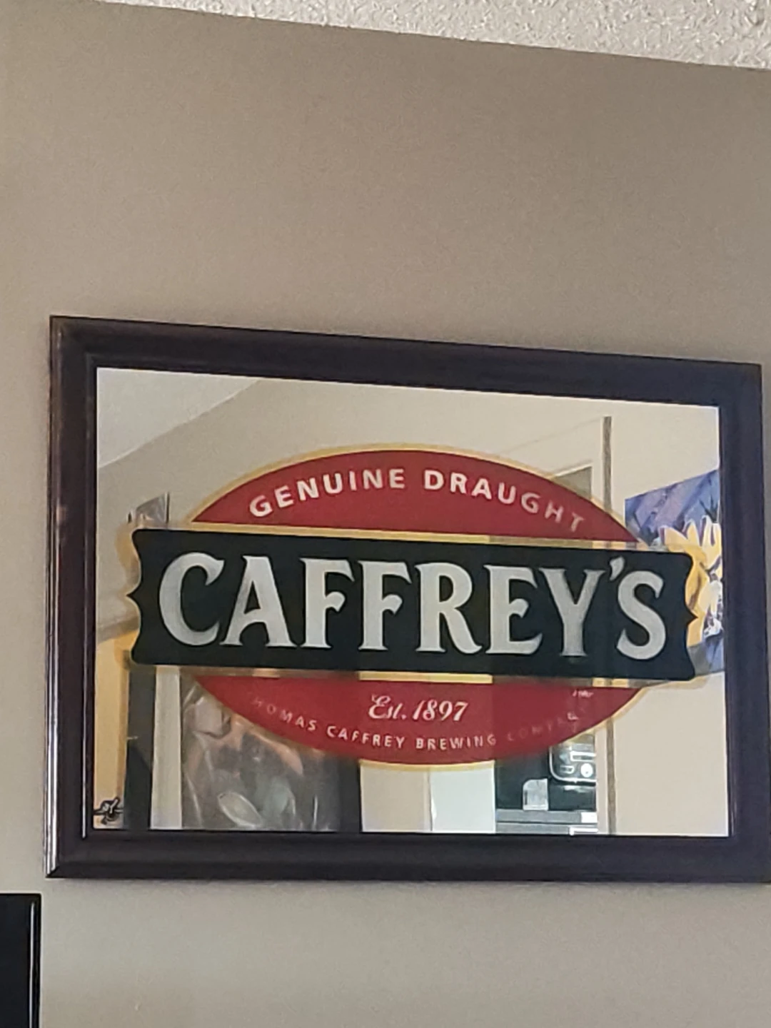 Caffrey's Genuine Draught Mirror