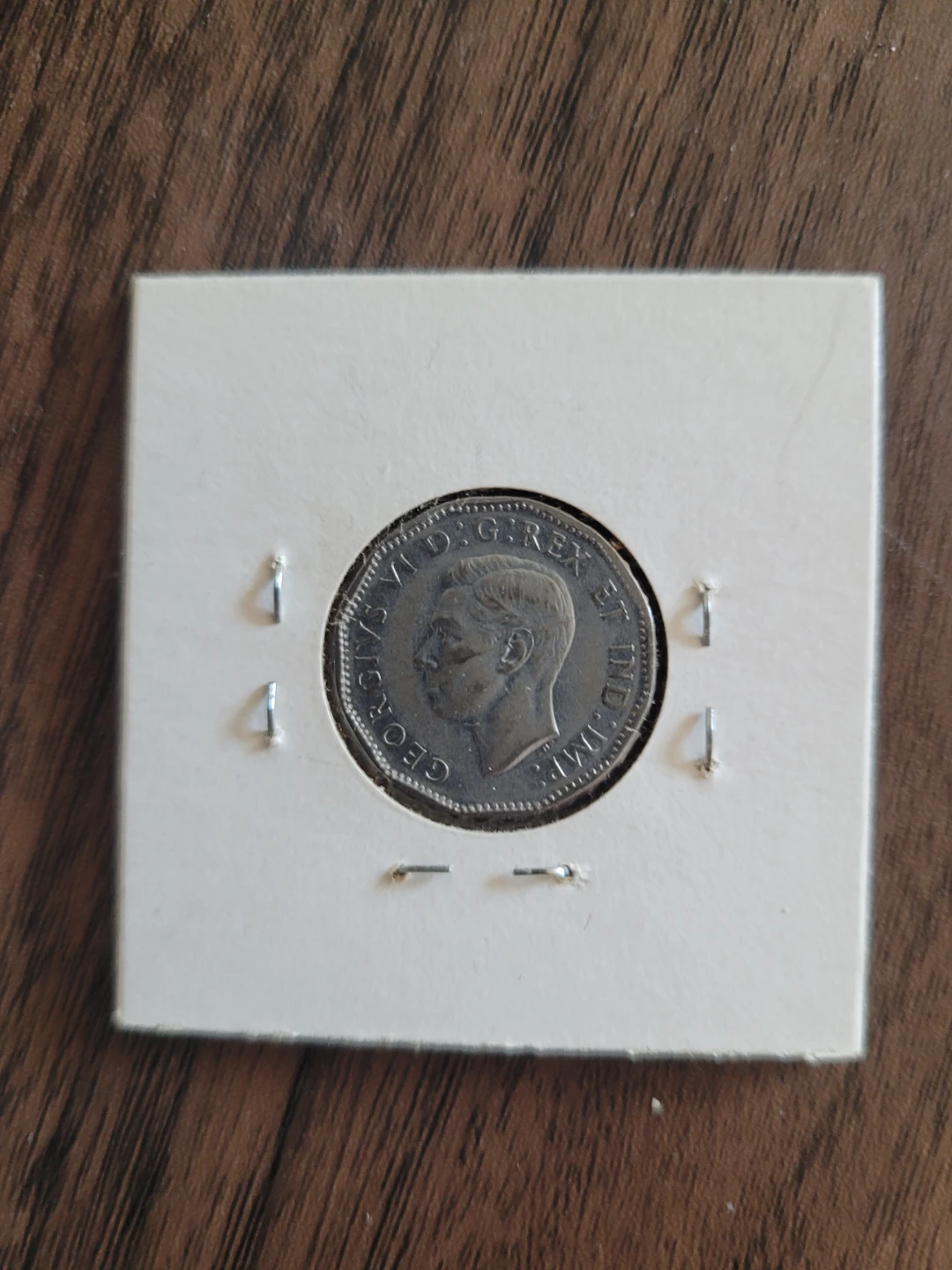 1945 Canadian Victory Nickel - photo 2