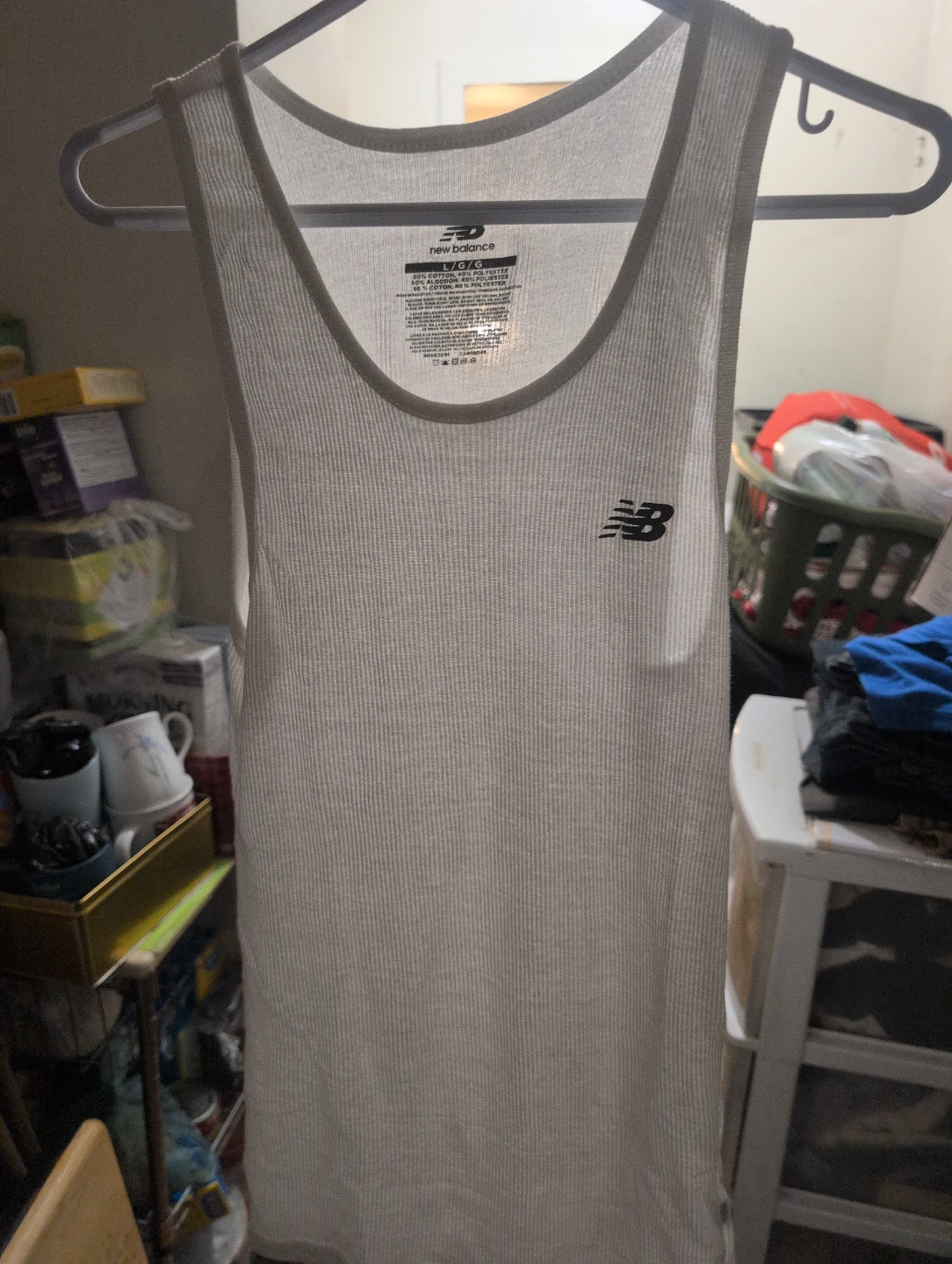 New Balance Men's Tank Top - White