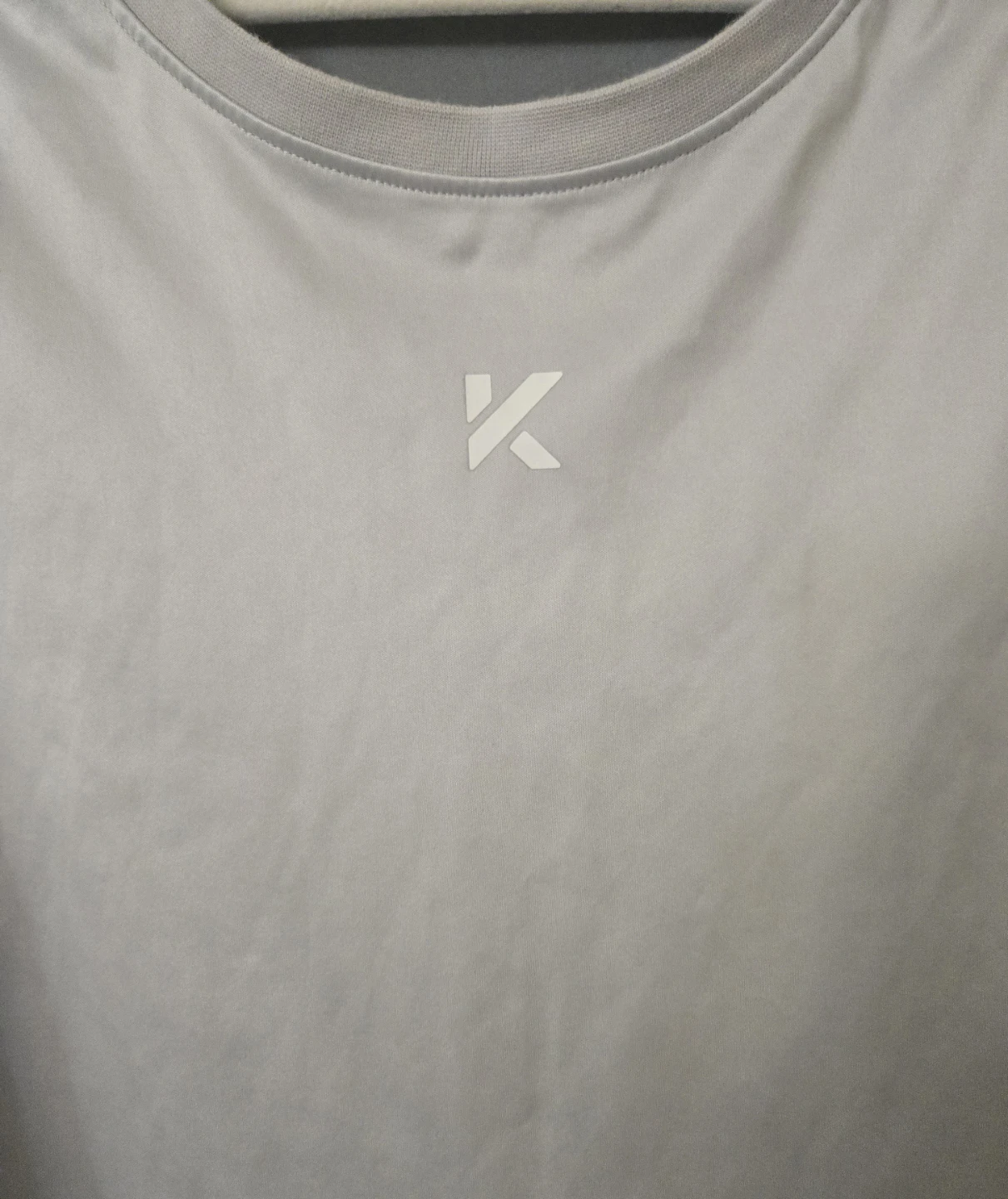 Men's Sauna T-Shirt. Kewlioo. 3XL(42"-48" chest).  Cream colour. - photo 5