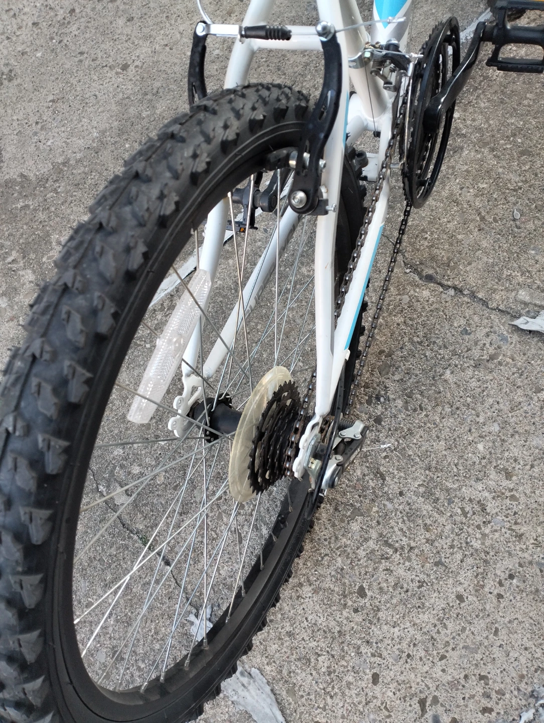 Supercycle Mountain Bike White and Blue - photo 4