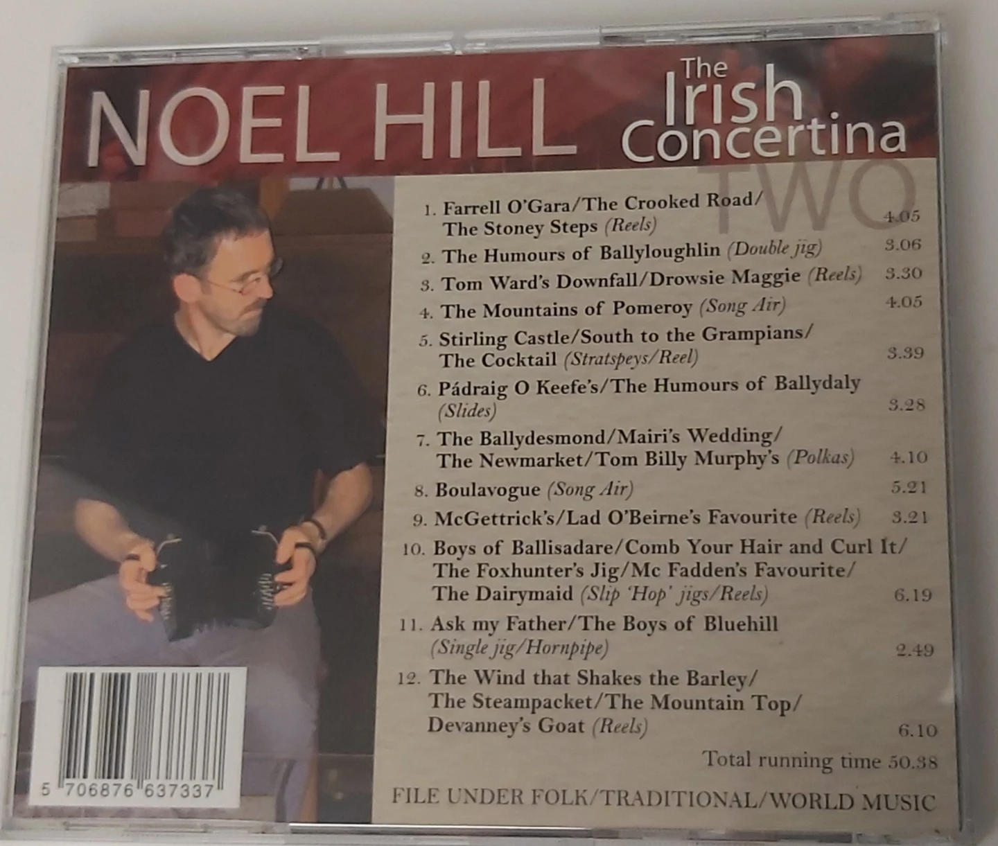 Noel Hill - The Irish Concertina Two CD - photo 2
