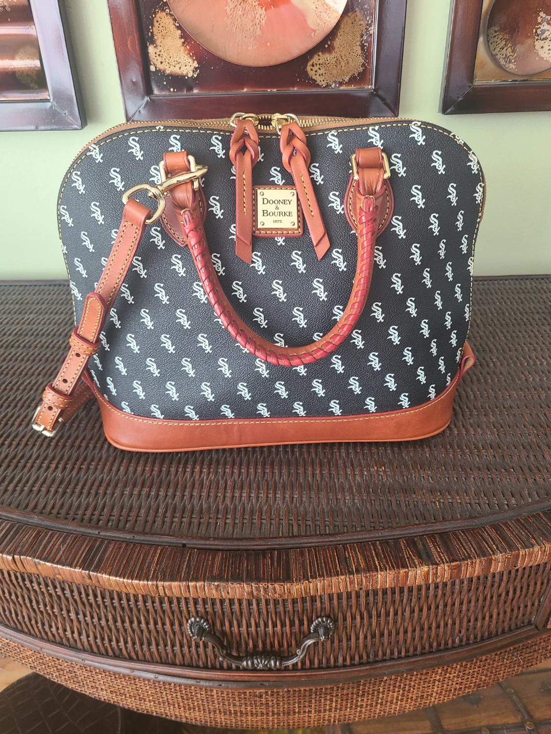 Dooney & Bourke MLB Chicago White Sox Dome Satchel