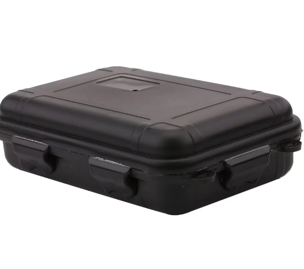 NIP - Small Hard Plastic Electronics Jewellery Storage Case