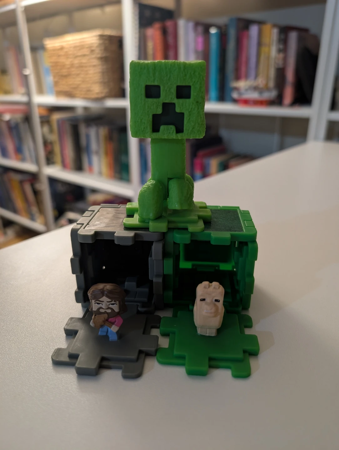 McDonald's Minecraft Playset with Figures