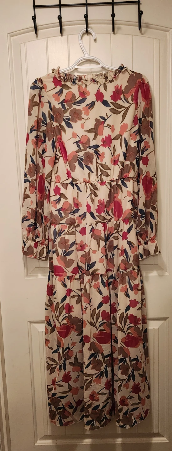 Floral Ruffle Maxi Dress - photo 2