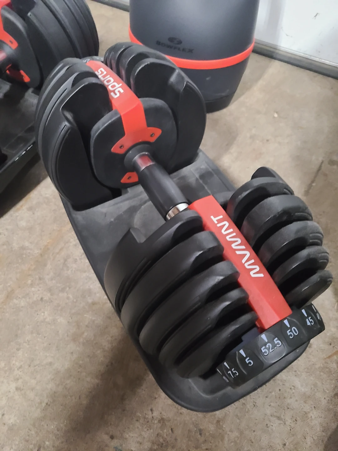 Adjustable Dumbbells, Kettlebell, and Pull-up Bar Set - photo 2
