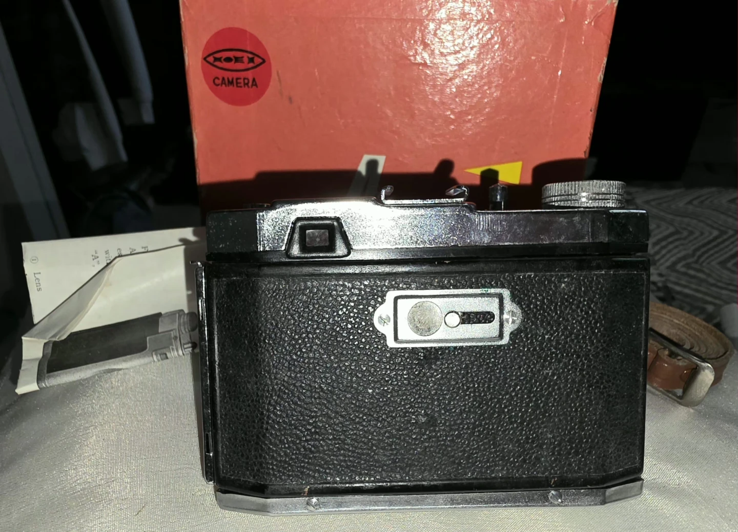 Anny-44 Vintage Film Camera with Box and Case - photo 3