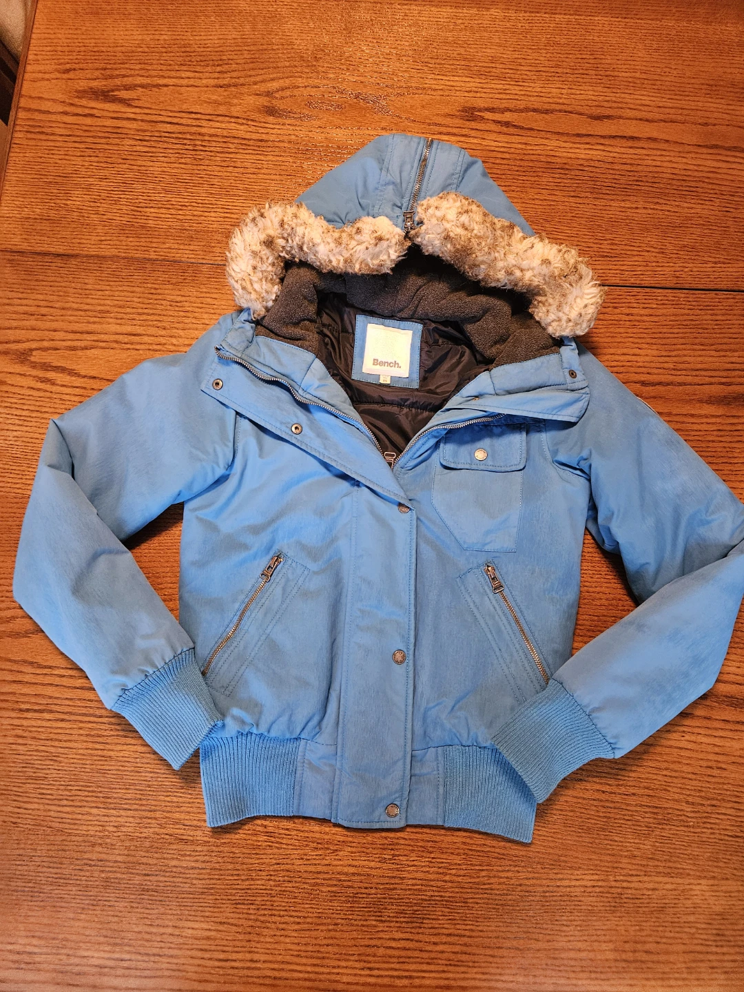 Bench Blue Bomber Jacket