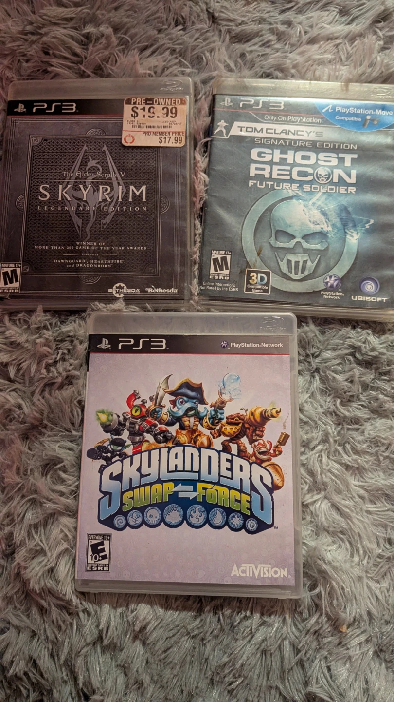 3 PlayStation 3 Games Bundle