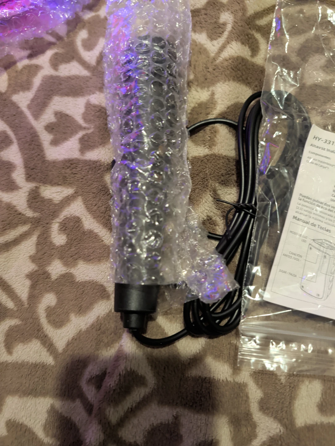GDHENGYN RGB Light Speaker Model HY-3317 - photo 4
