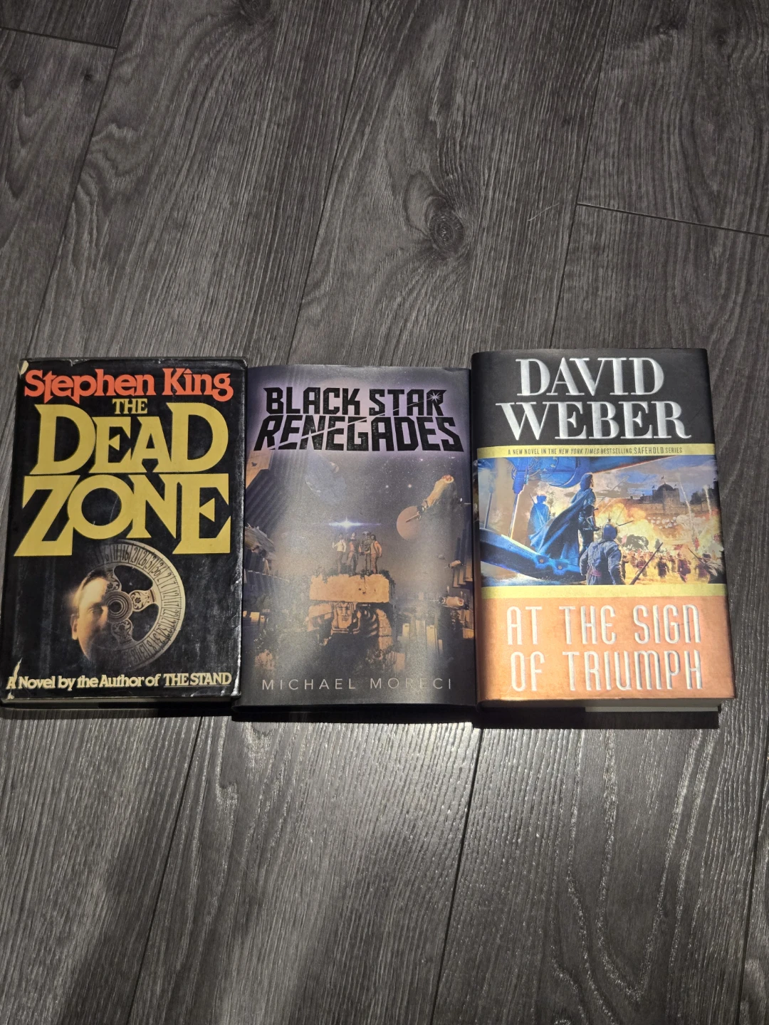 Set of 3 Science Fiction and Horror Novels