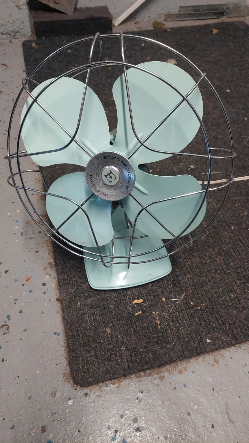 Vintage Electrohome Table Fan