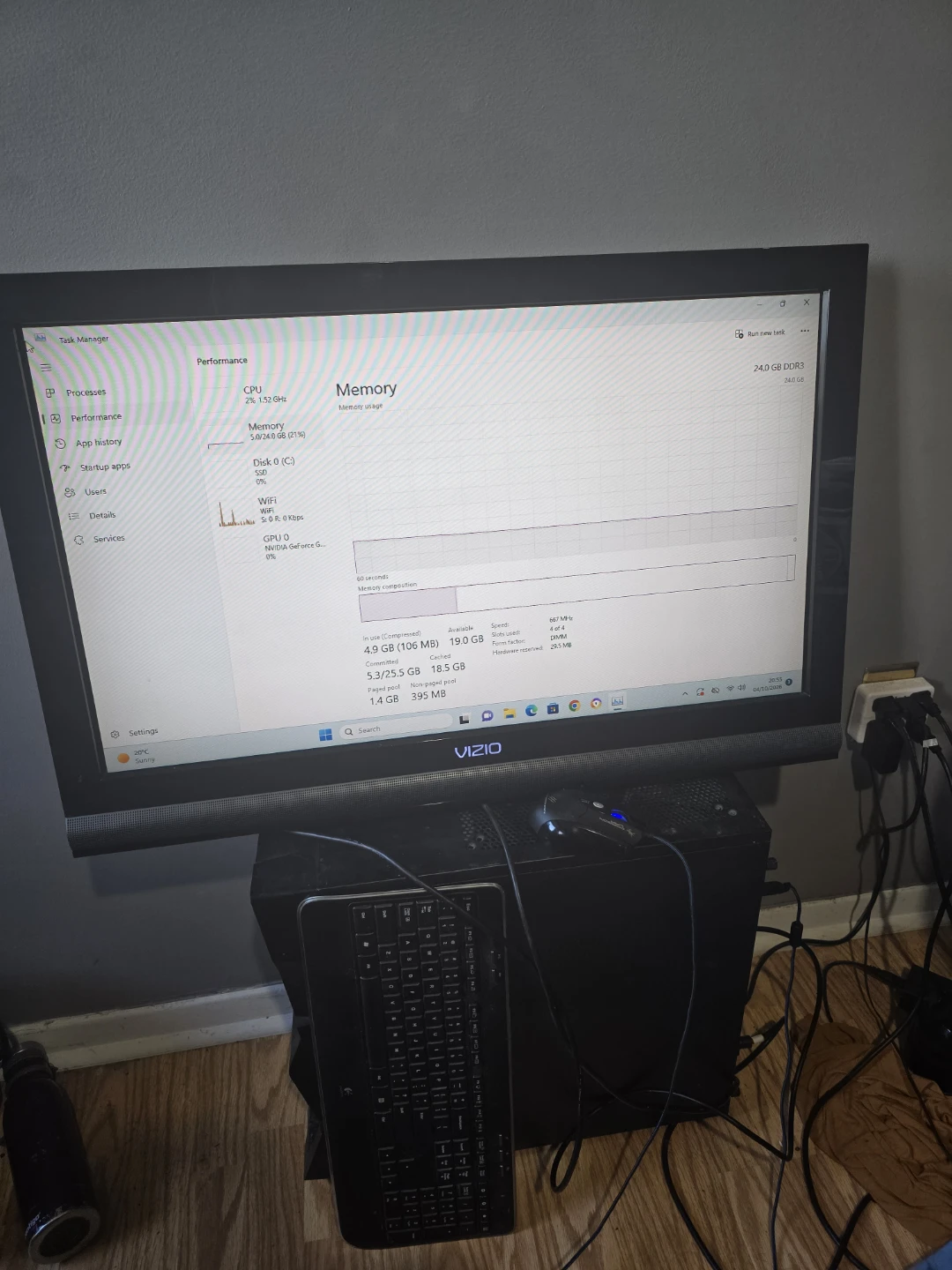Amd fx full system included tv monitor and keyboard mouse - photo 3