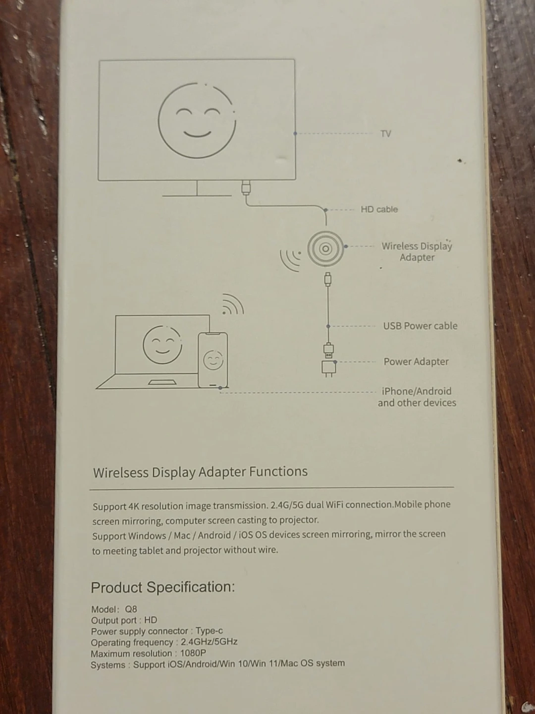 Wearless HDMI adapter - photo 5