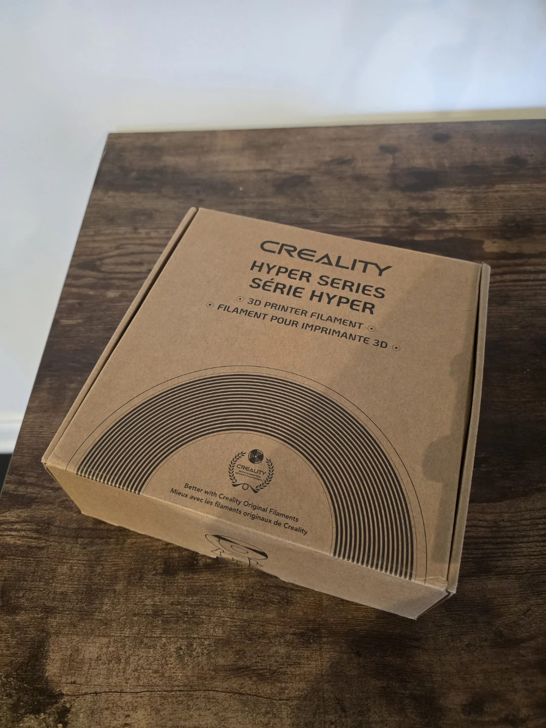 Creality Hyper PLA Filament 1kg - Red, Grey