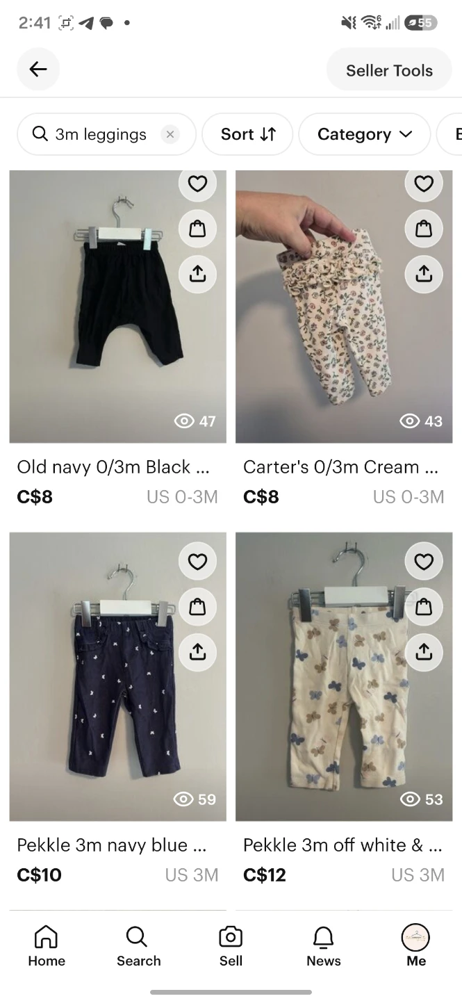 Assorted Baby Girl Leggings - photo 2